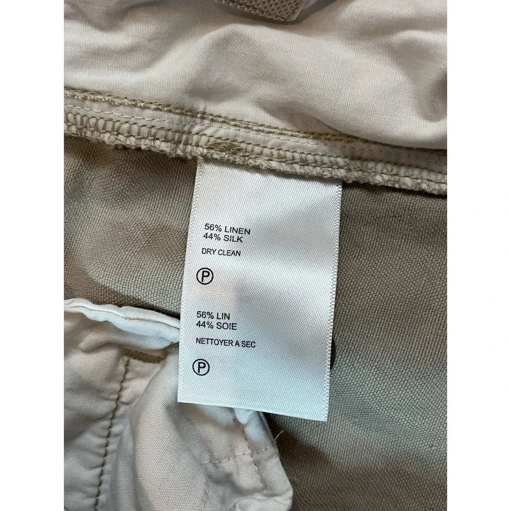Tommy Bahama‎ Pants Mens 35X30 Chinos Linen Silk Blend Lightweight Beige Khaki
